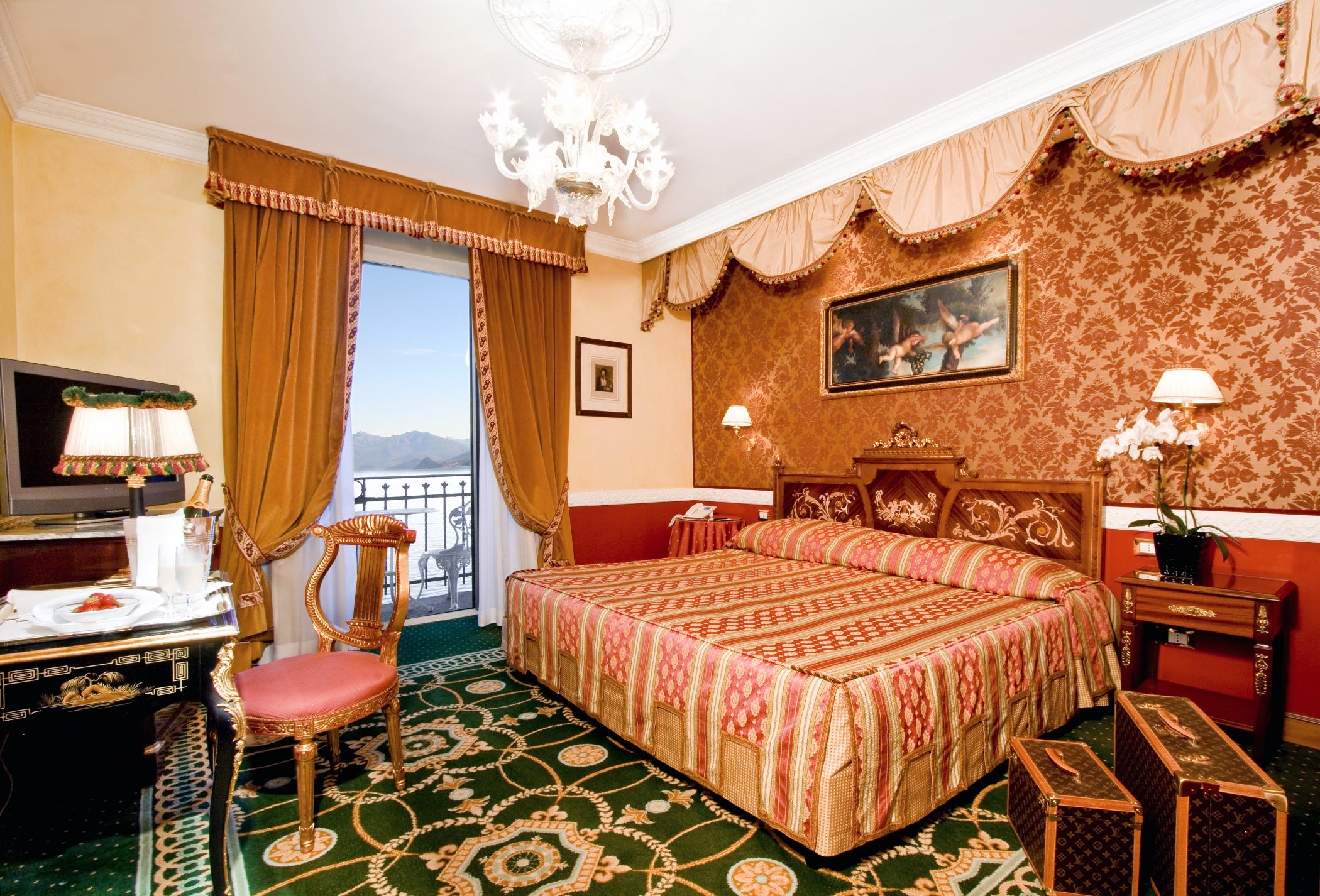Grand Hotel Des Iles Borromees & Spa Stresa Esterno foto A room at the Grand Hotel