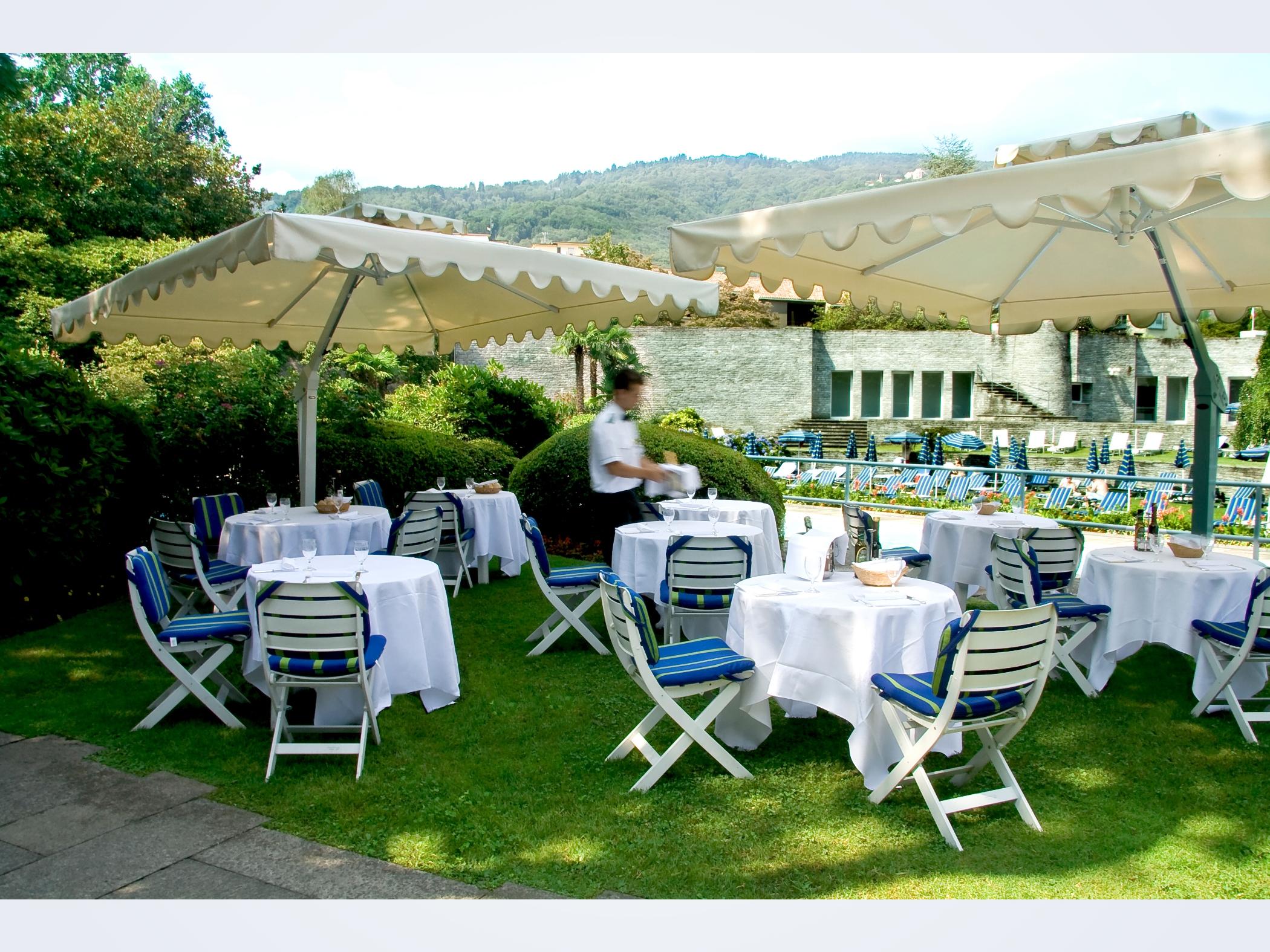 Grand Hotel Des Iles Borromees & Spa Stresa Esterno foto The restaurant