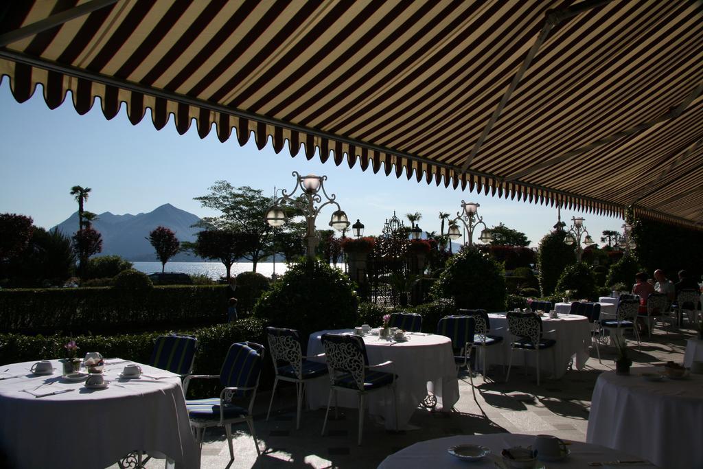 Grand Hotel Des Iles Borromees & Spa Stresa Esterno foto The restaurant at the Hotel des Alpes
